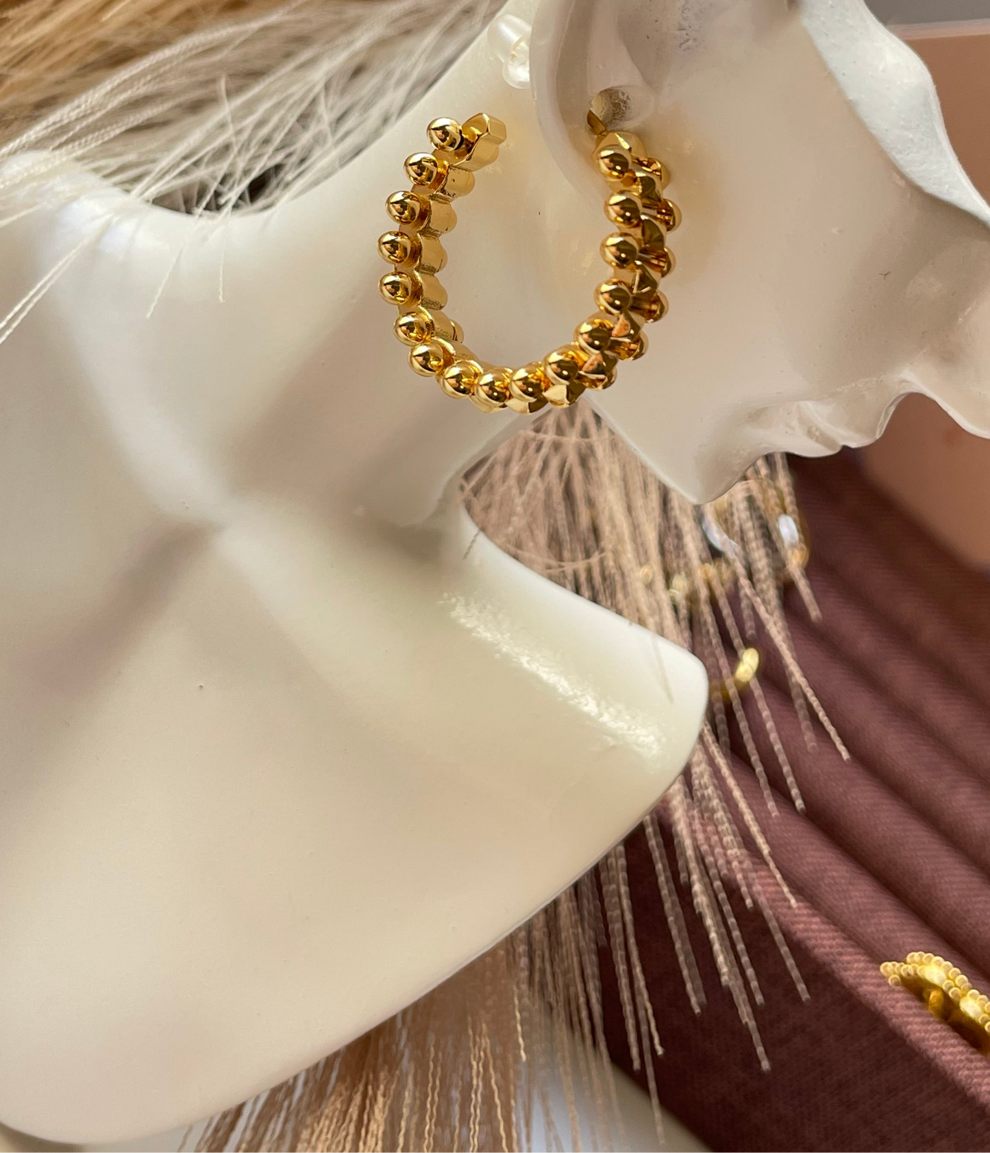 Boucles d’oreilles Cartier Clash doré