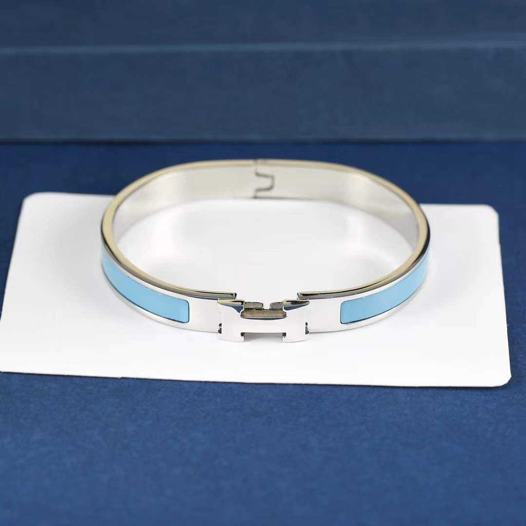 Bracelet Hermès Clic H argenté