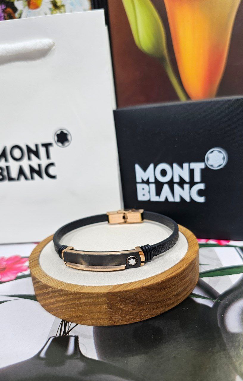 Bracelet Homme Cuir Mont Blanc