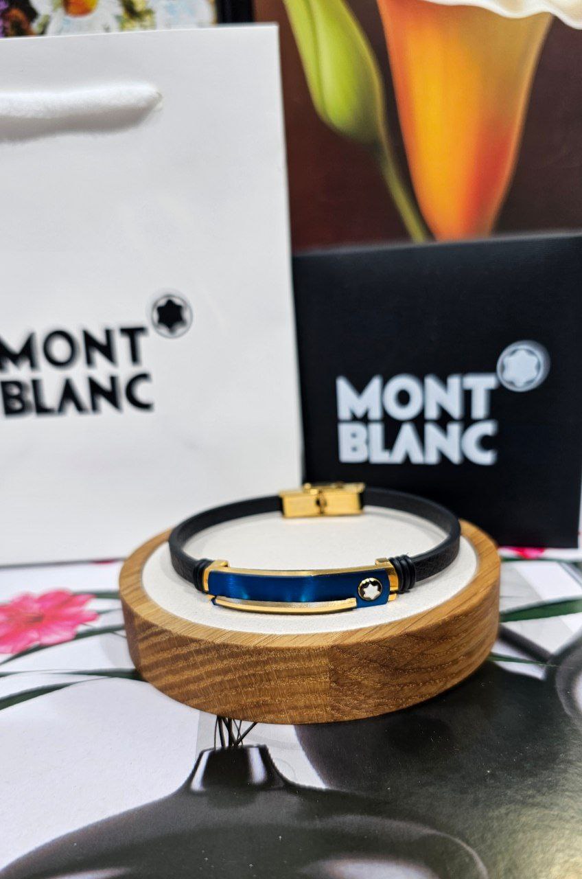 Bracelet Homme Cuir Mont Blanc