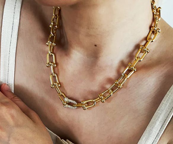 Collier Tiffany & Co Avec Strass