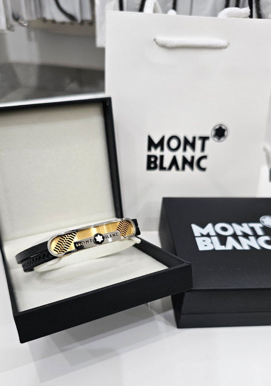 Bracelet Homme Cuir Mont Blanc