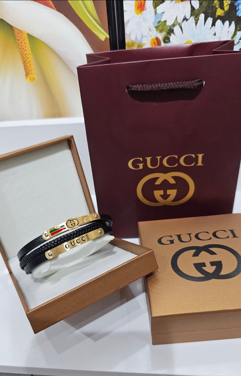 Bracelet Homme Cuir Gucci