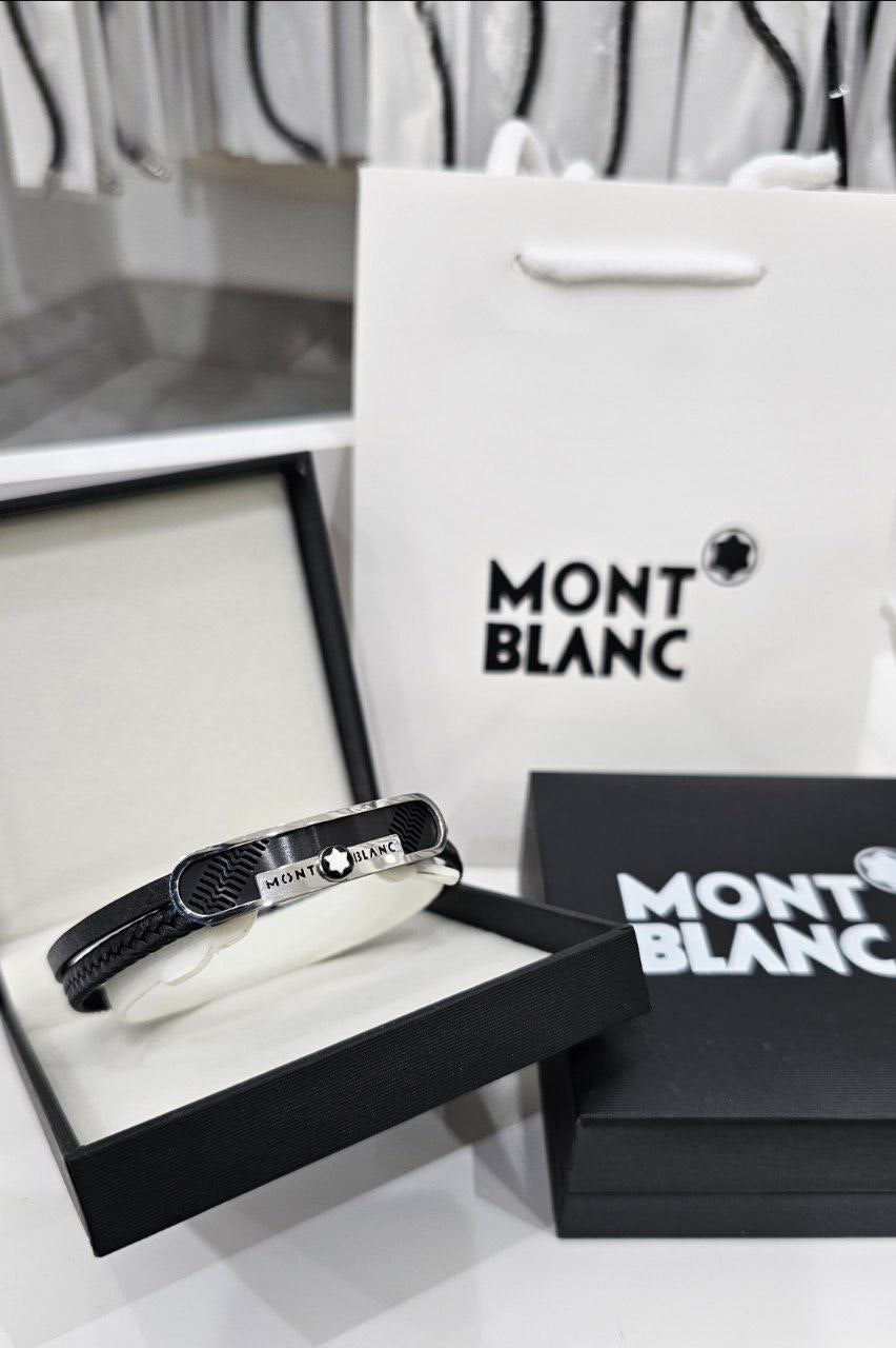 Bracelet Homme Cuir Mont Blanc