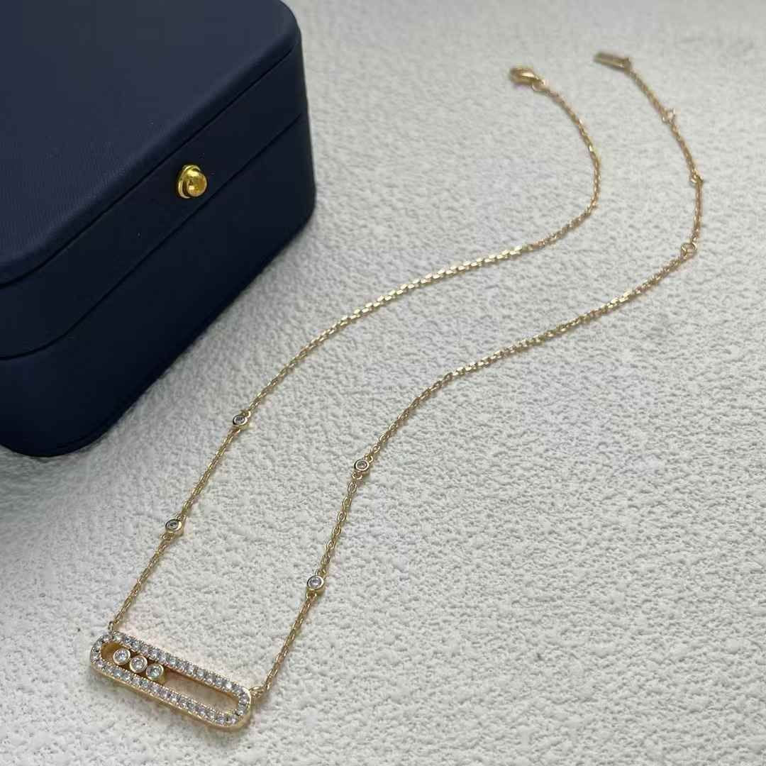 Collier Femme Messika Strass Bronz
