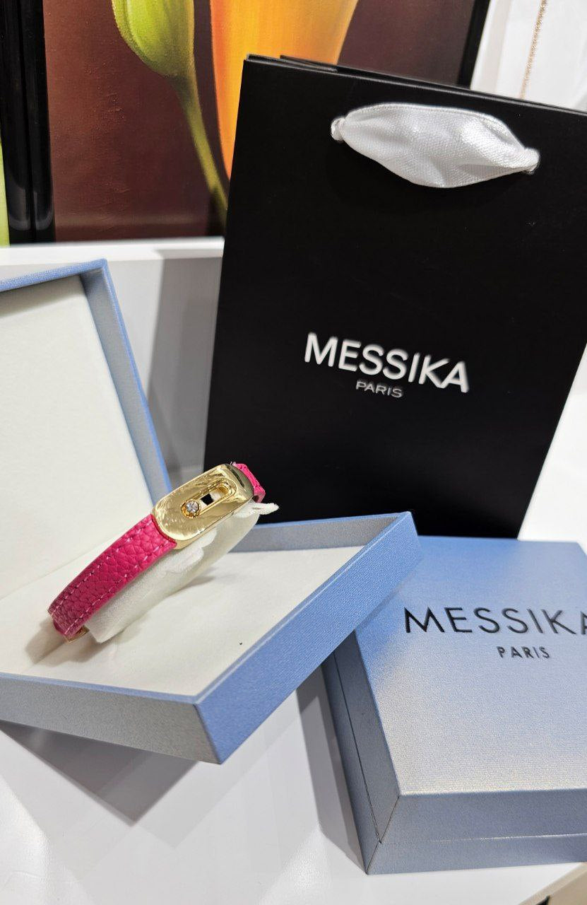 Bracelet Femme Messika Cuir