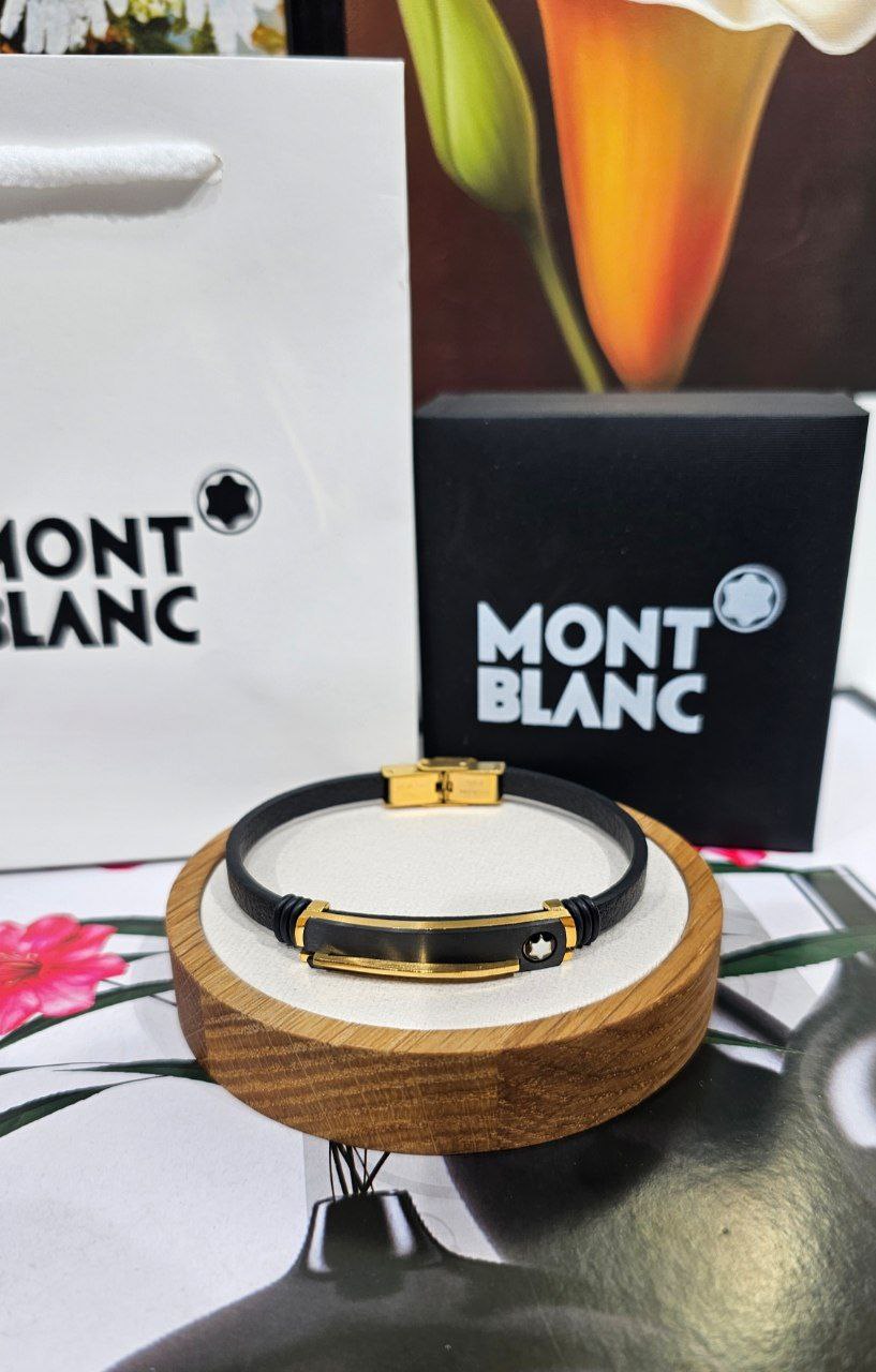 Bracelet Homme Cuir Mont Blanc