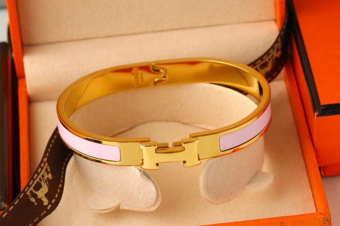 Bracelet Hermès Clic H doré