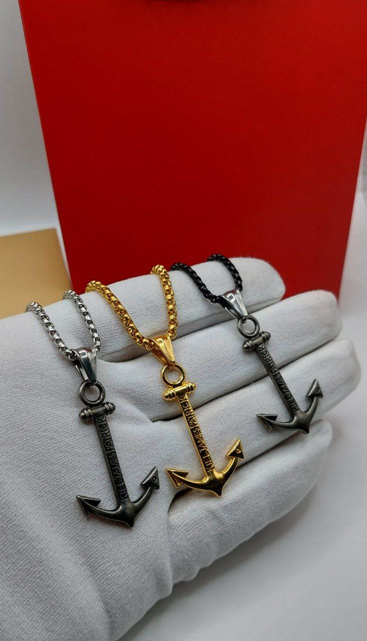 Collier Homme Ancre