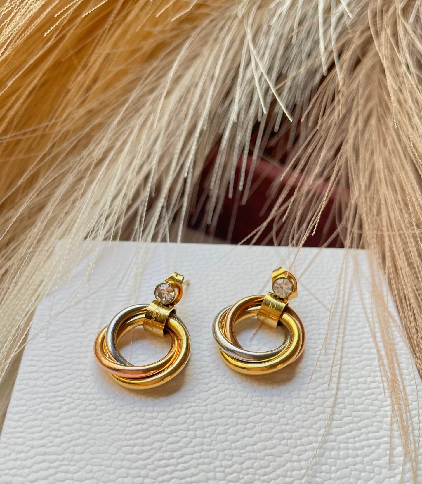 Boucles d’oreilles Cartier Trinity