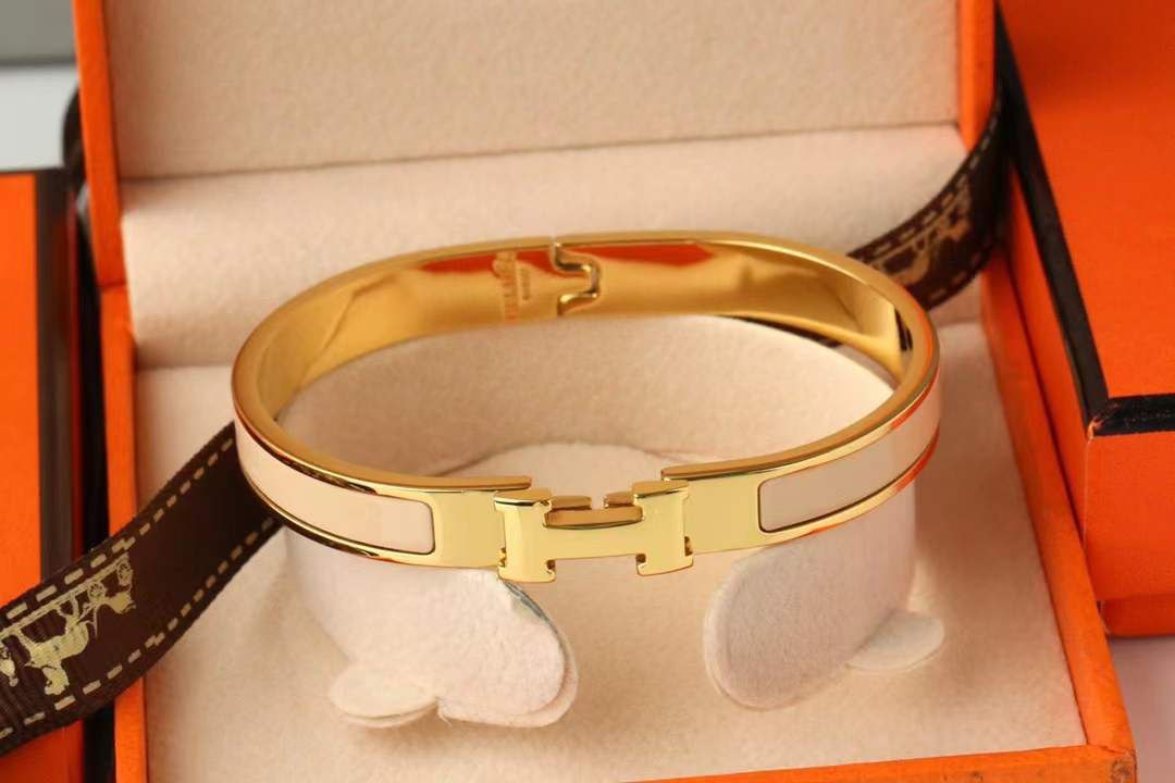 Bracelet Hermès Clic H doré
