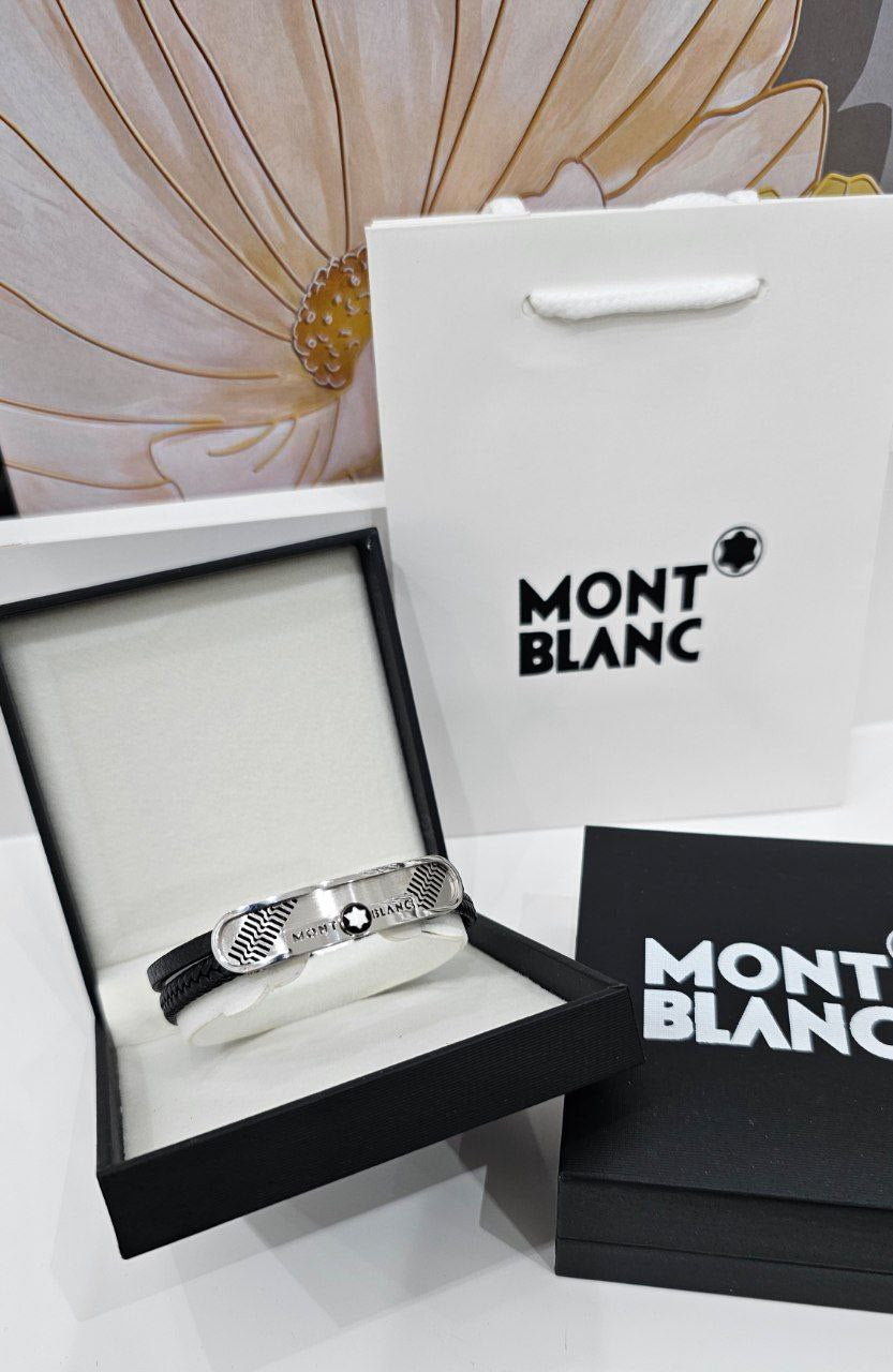 Bracelet Homme Cuir Mont Blanc