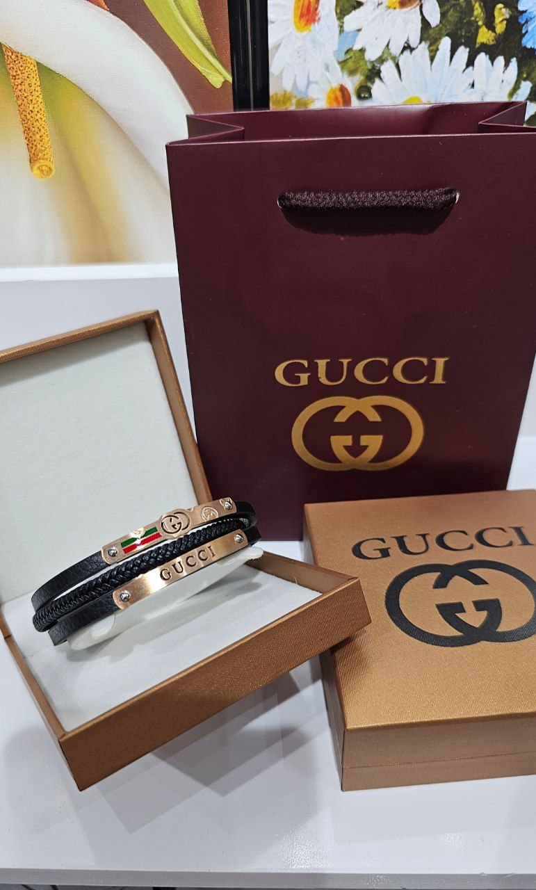 Bracelet Homme Cuir Gucci