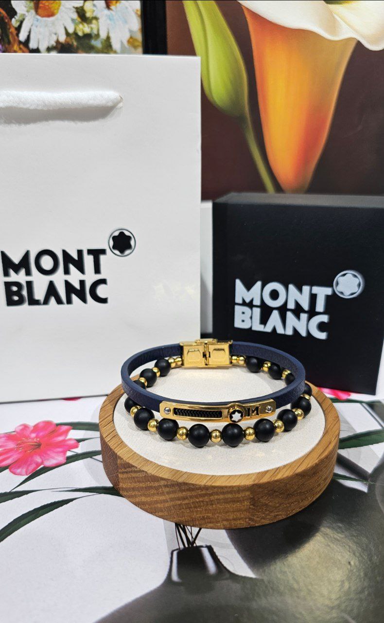 Bracelet Homme Cuir Mont Blanc