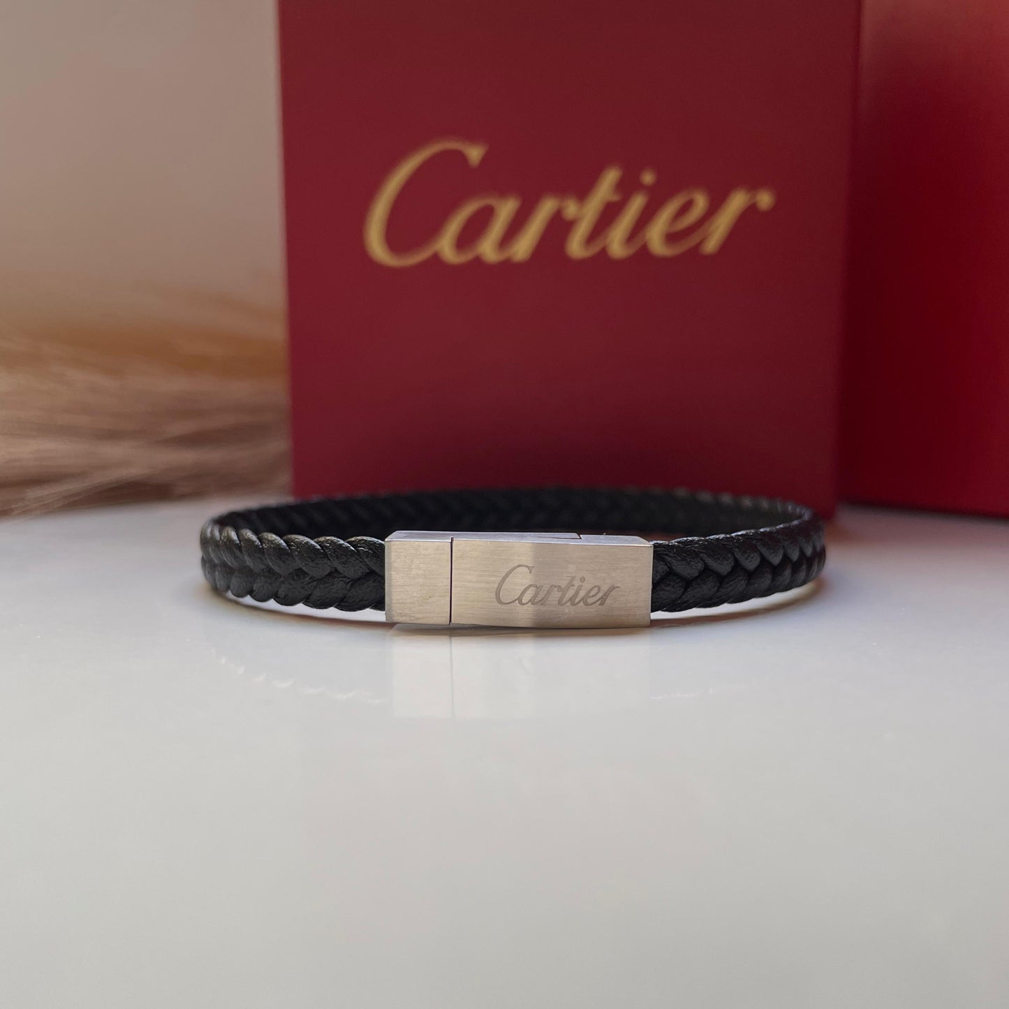 Bracelet Homme Cartier Cuir