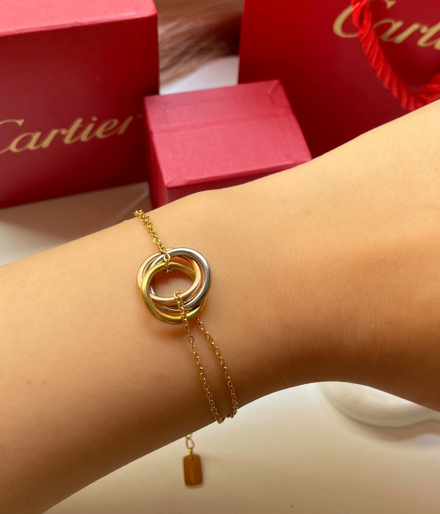 Gourmette Cartier Trinity