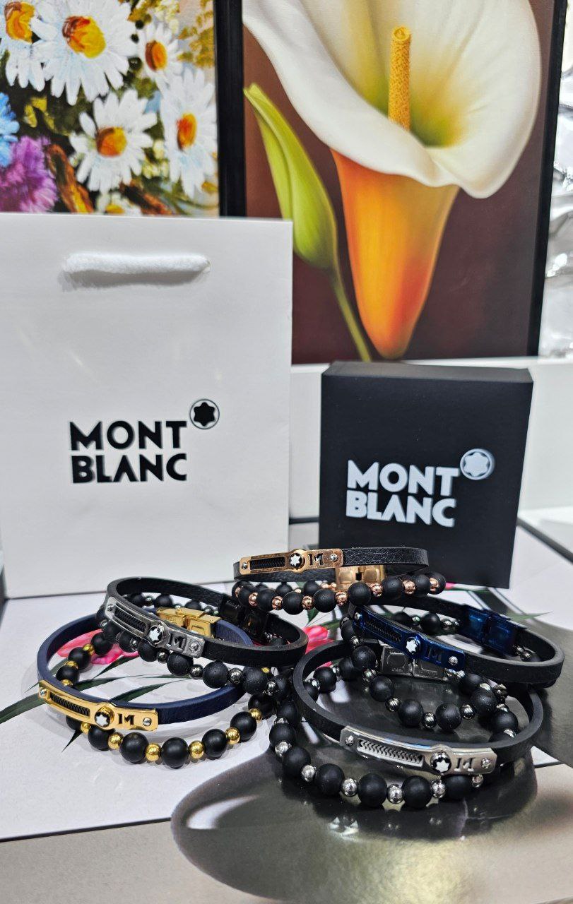 Bracelet Homme Cuir Mont Blanc