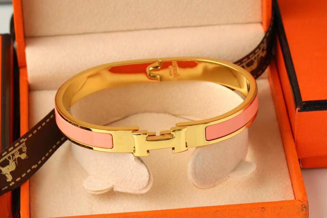 Bracelet Hermès Clic H doré