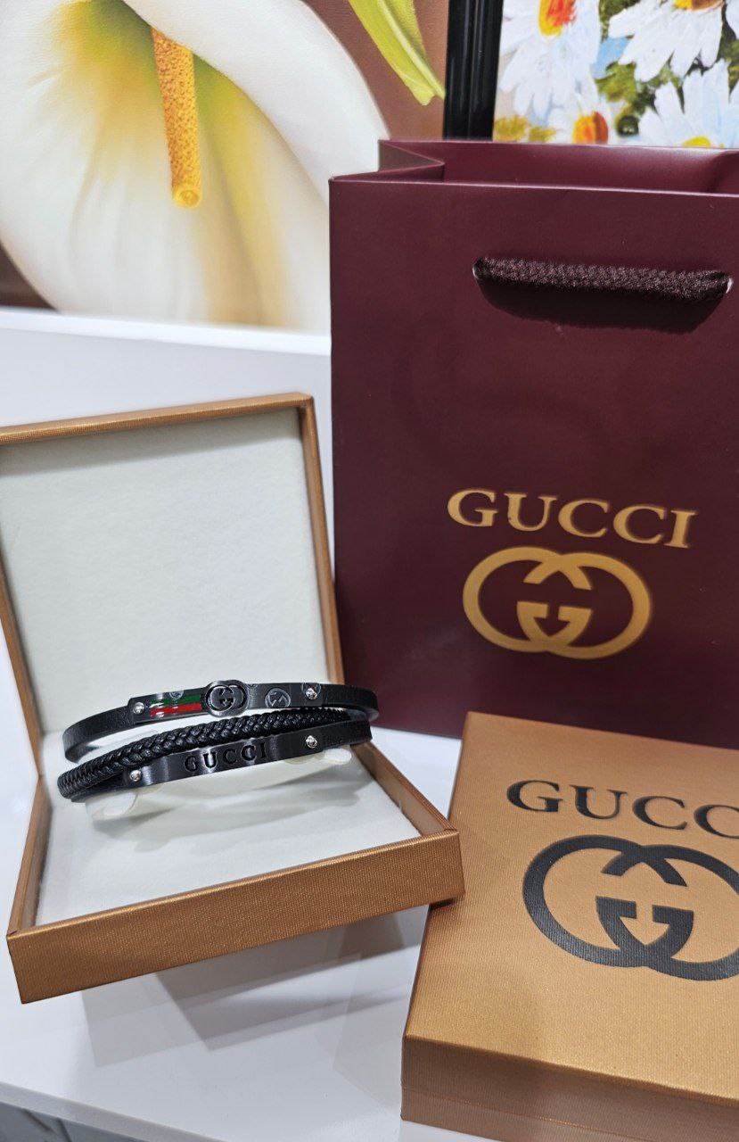 Bracelet Homme Cuir Gucci