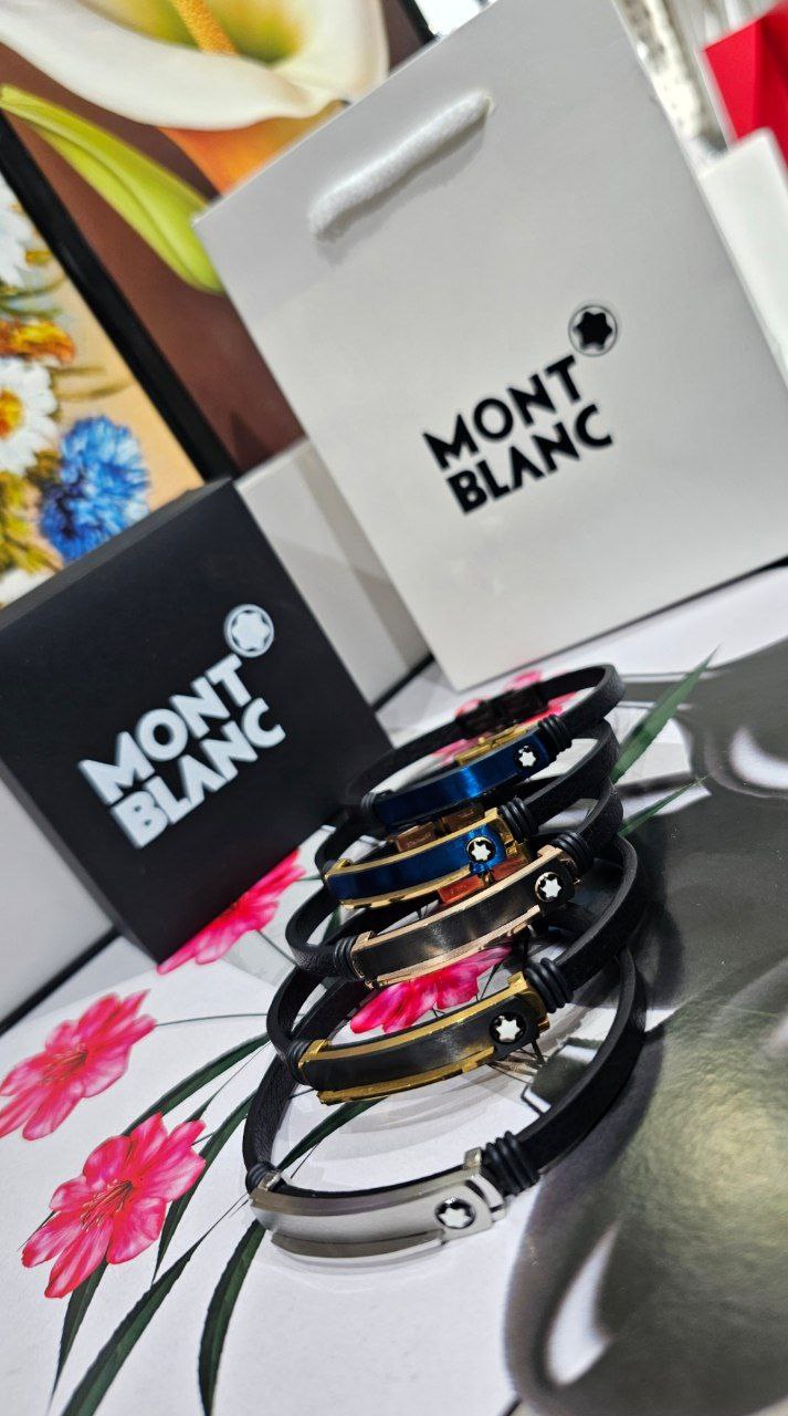 Bracelet Homme Cuir Mont Blanc