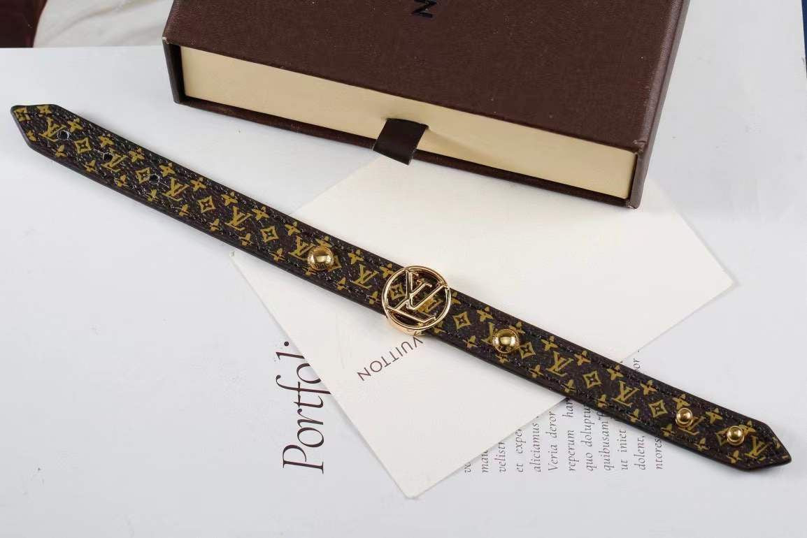 Bracelet Louis Vuitton cuir