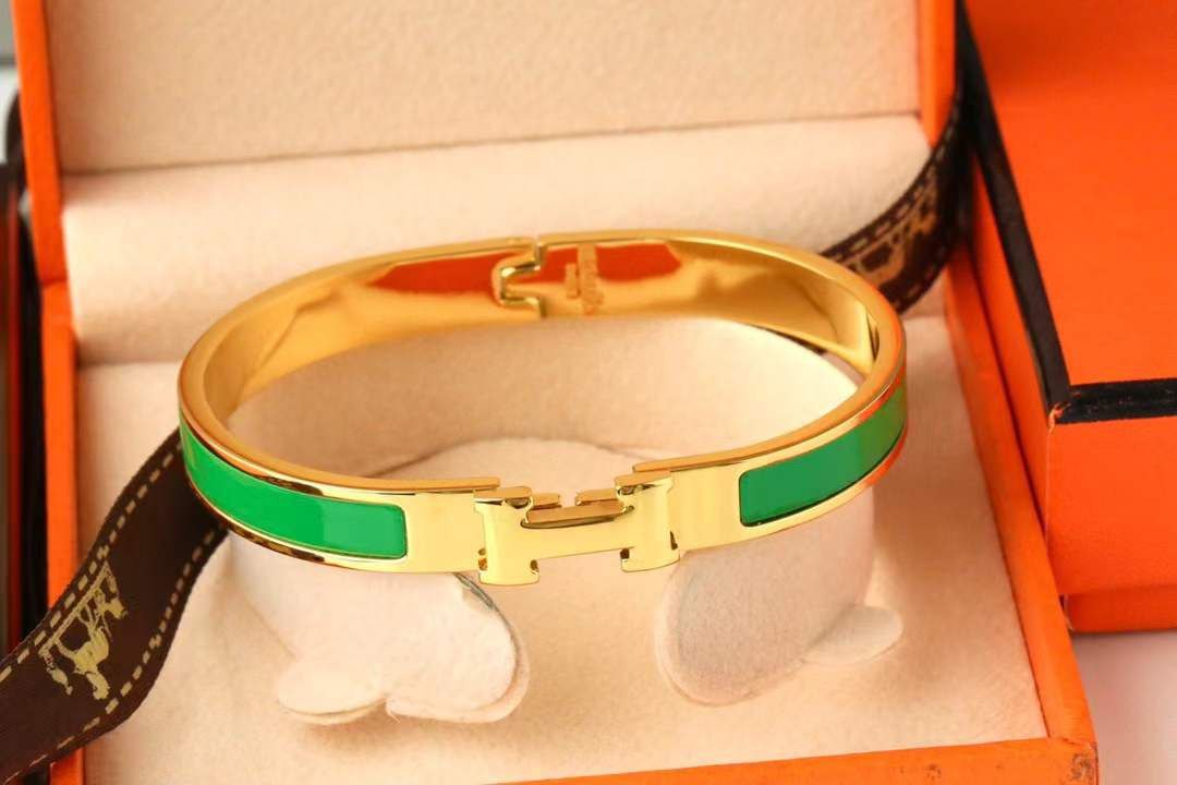 Bracelet Hermès Clic H doré