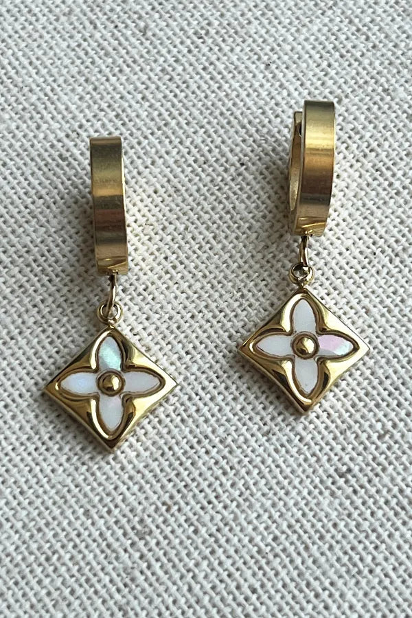 Boucles d’oreilles Louis Vuitton doré