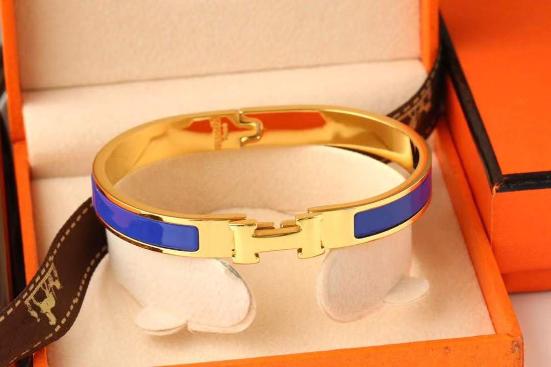 Bracelet Hermès Clic H doré