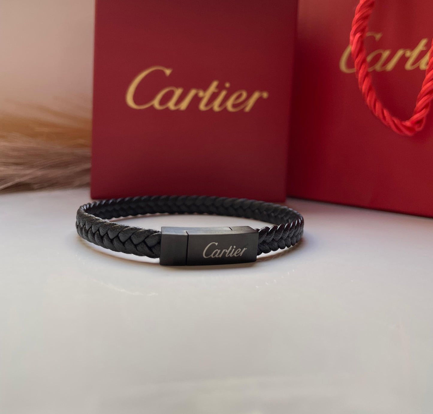 Bracelet Homme Cartier Cuir