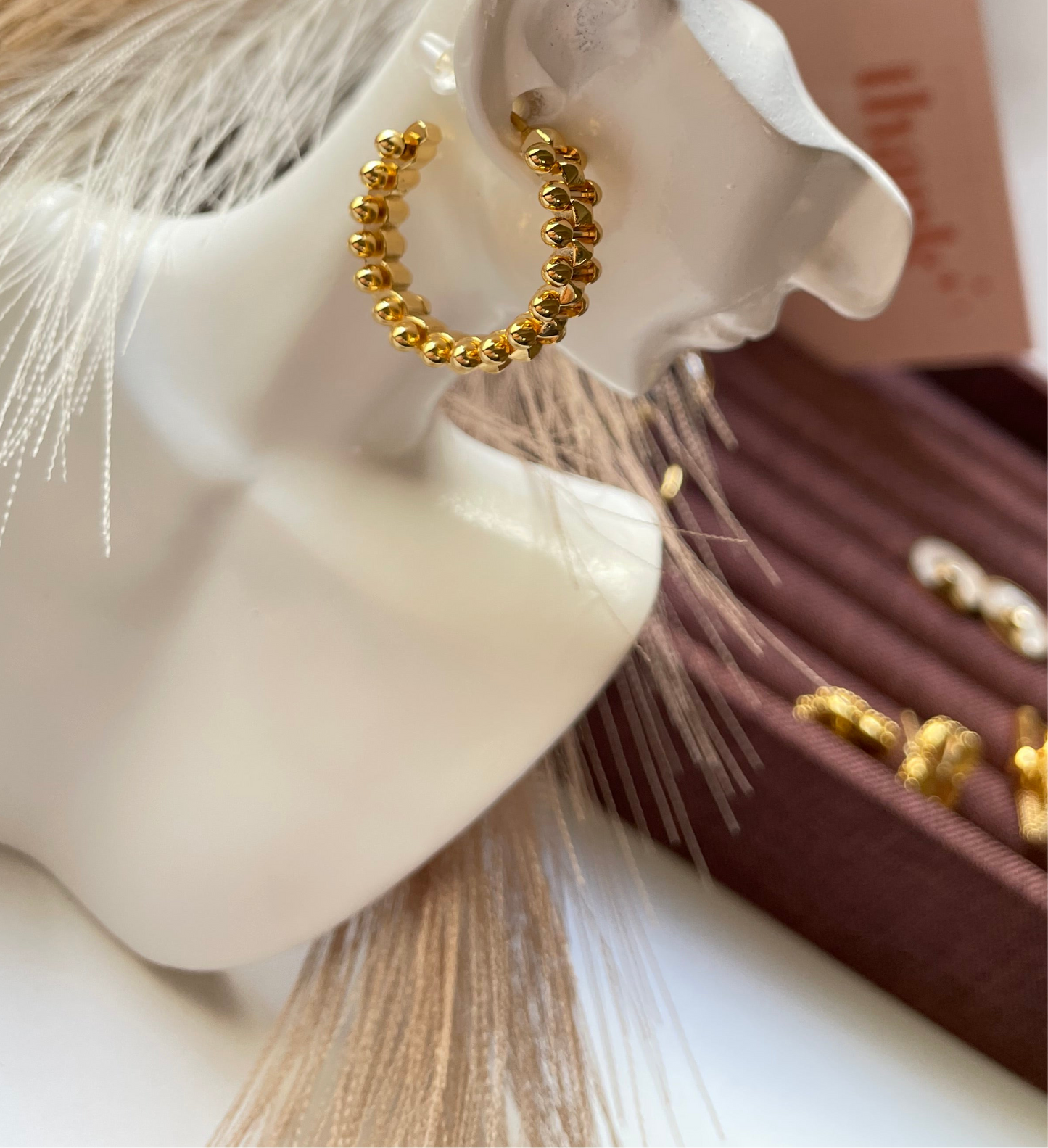 Boucles d’oreilles Cartier Clash doré