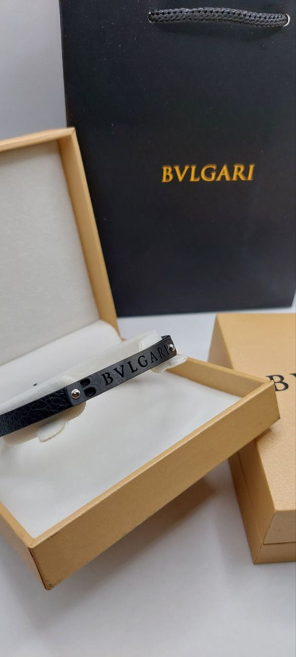Bracelet Bvlgari Cuir Homme