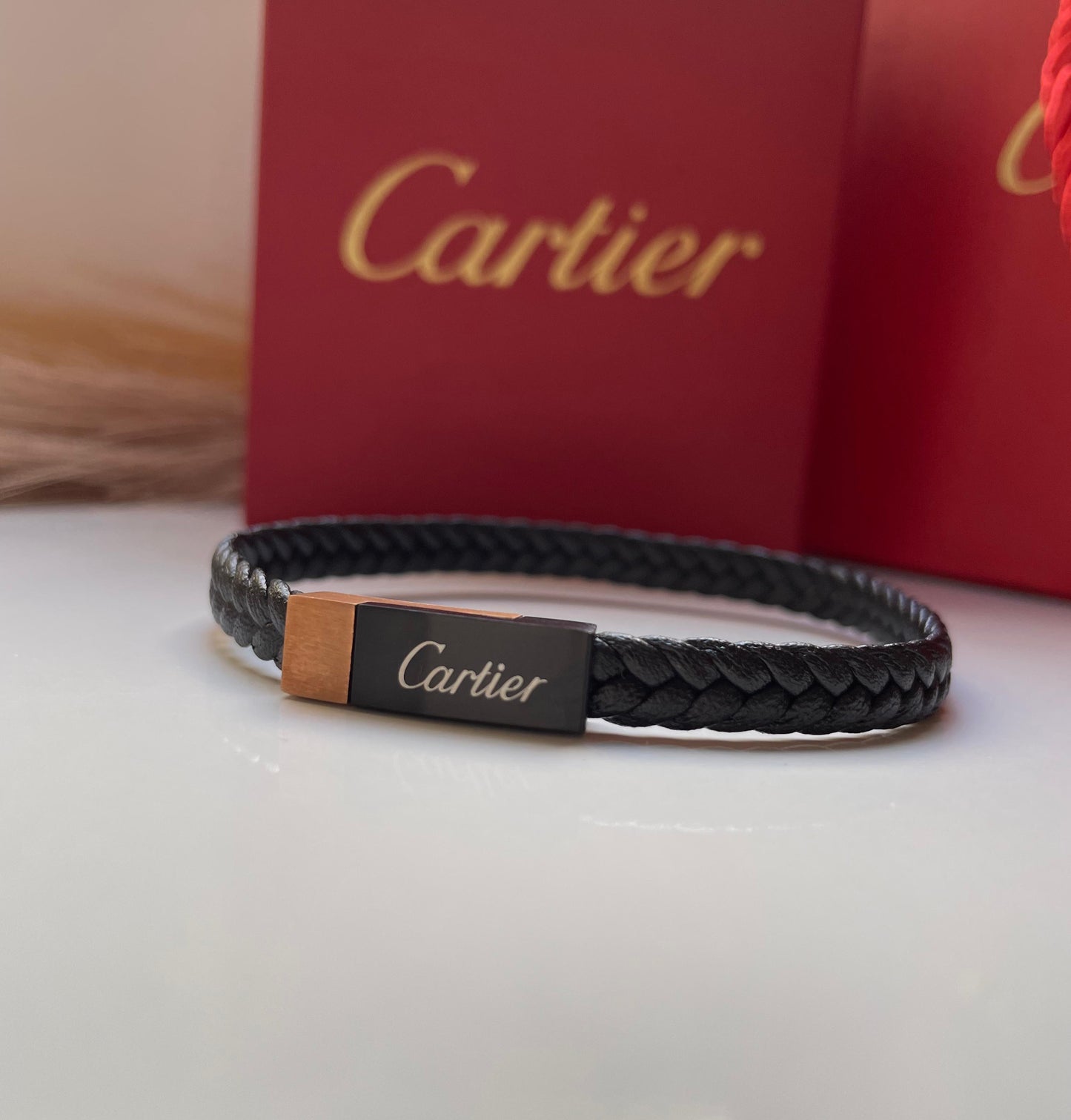 Bracelet Homme Cartier Cuir