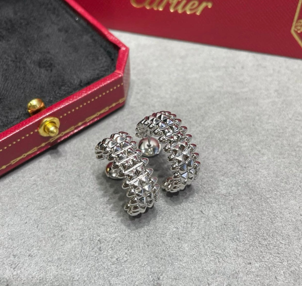 Boucles d’oreilles Cartier Clash double