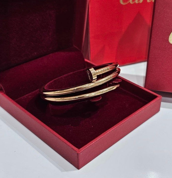 Bracelet Cartier Clou double tour bronze