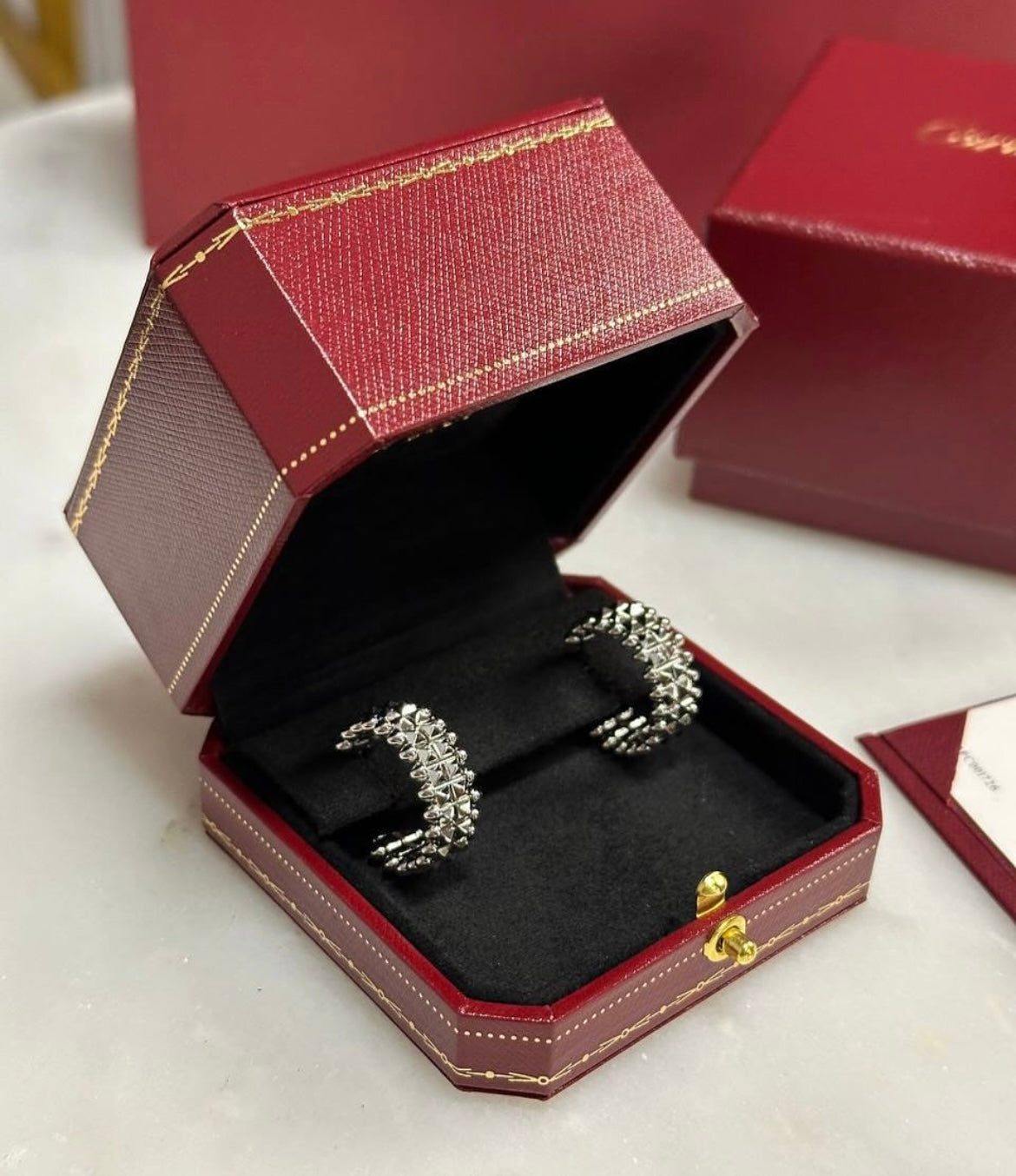 Boucles d’oreilles Cartier Clash double