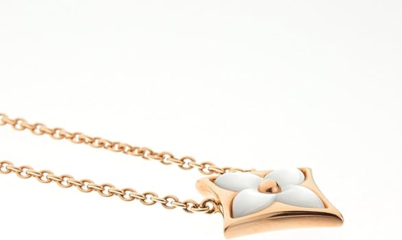 Collier Louis Vuitton simple doré