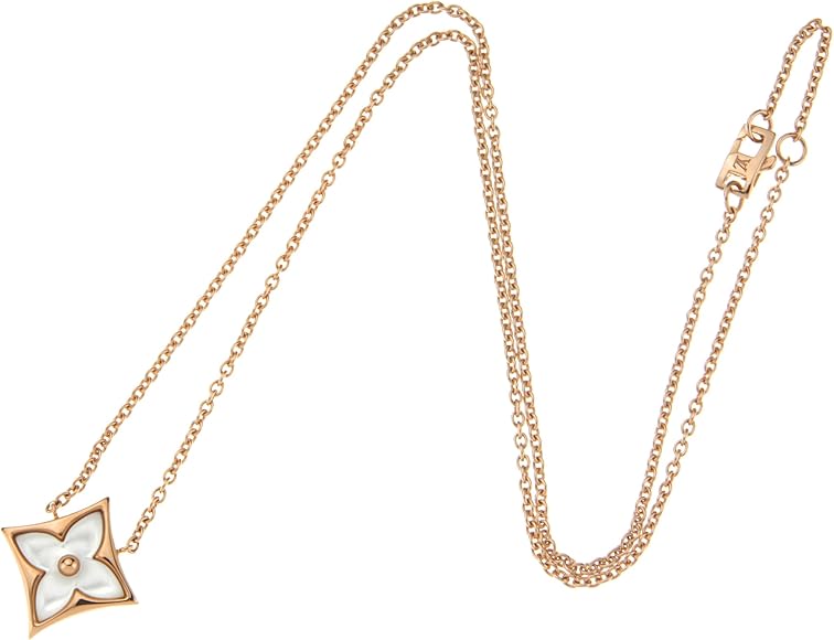 Collier Louis Vuitton simple doré