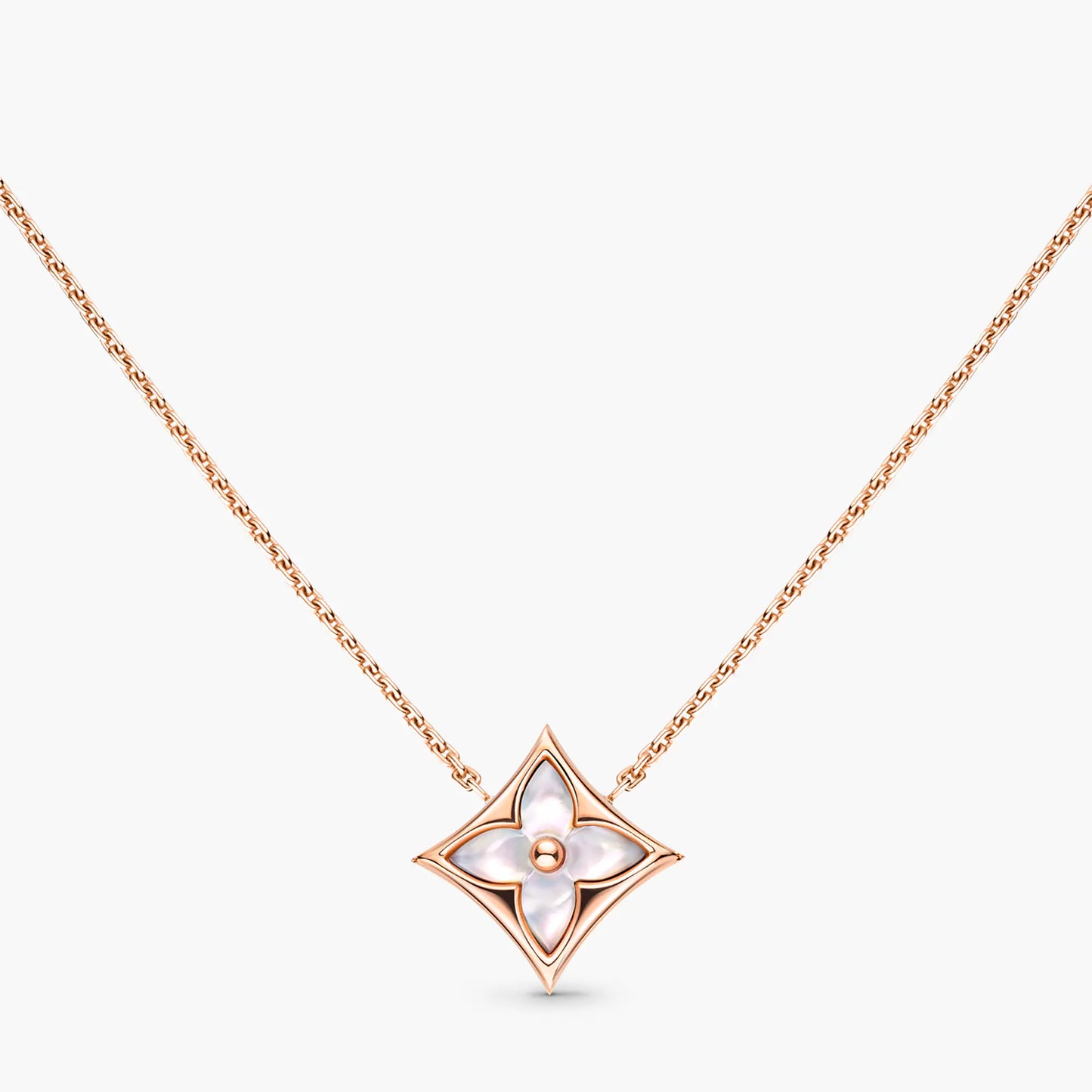 Collier Louis Vuitton simple doré