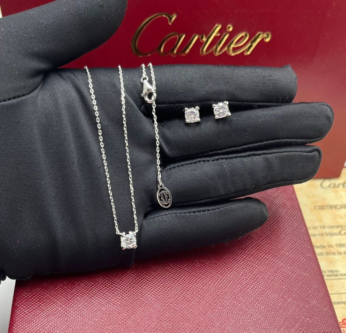 Ensemble Cartier la perle