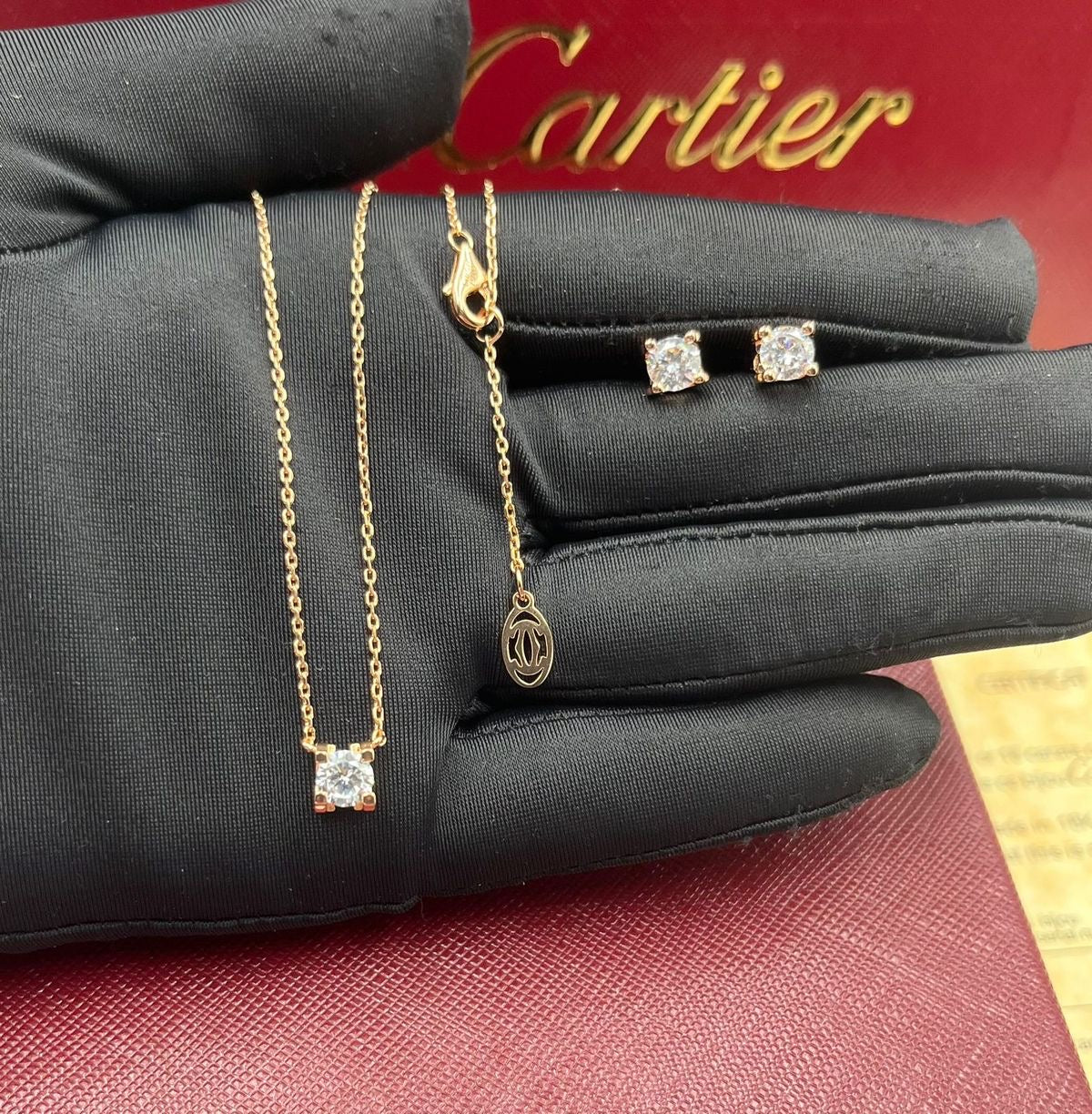 Ensemble Cartier la perle