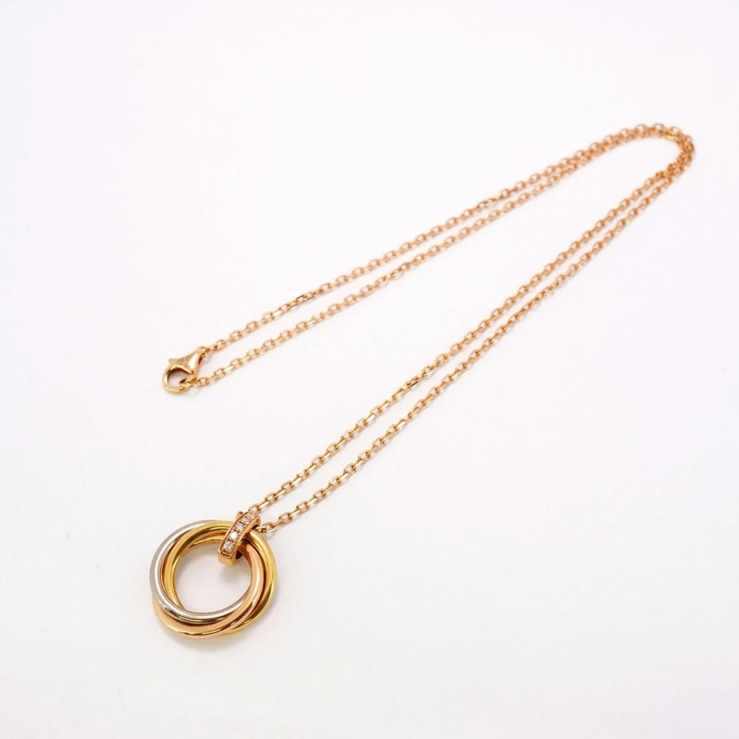 Collier Cartier Trinity avec strass