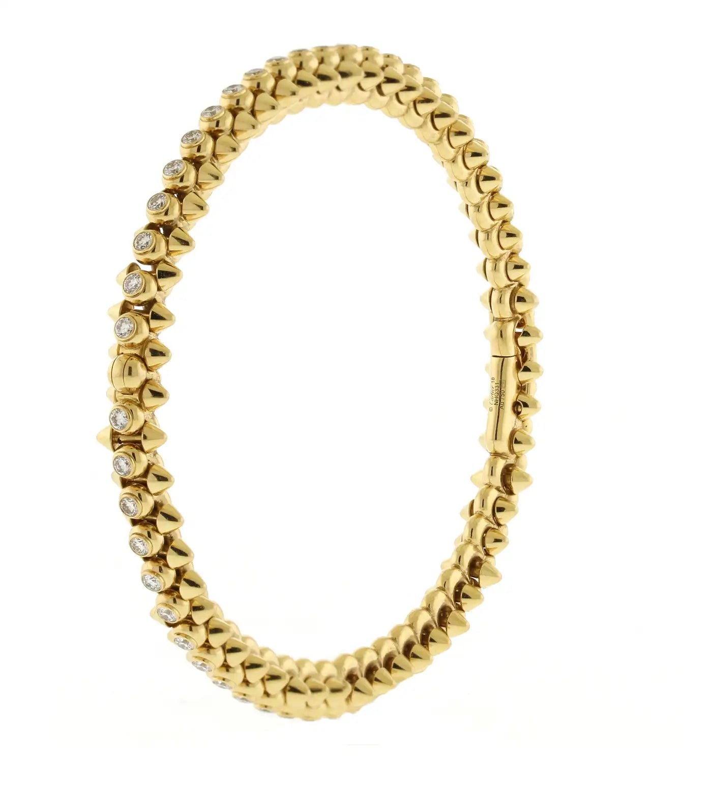 Bracelet Cartier Clash avec strass