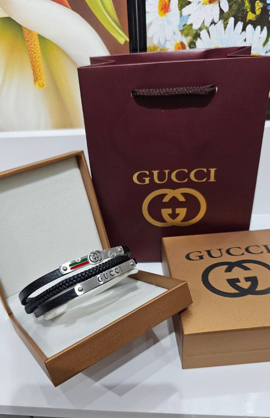 Bracelet Homme Cuir Gucci