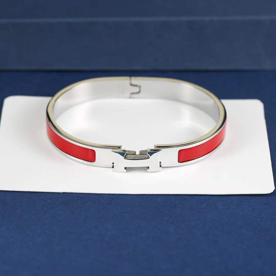 Bracelet Hermès Clic H argenté
