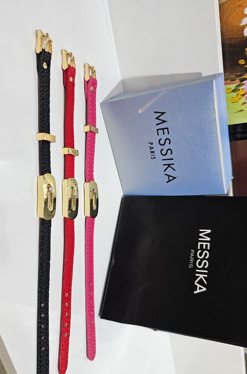 Bracelet Femme Messika Cuir