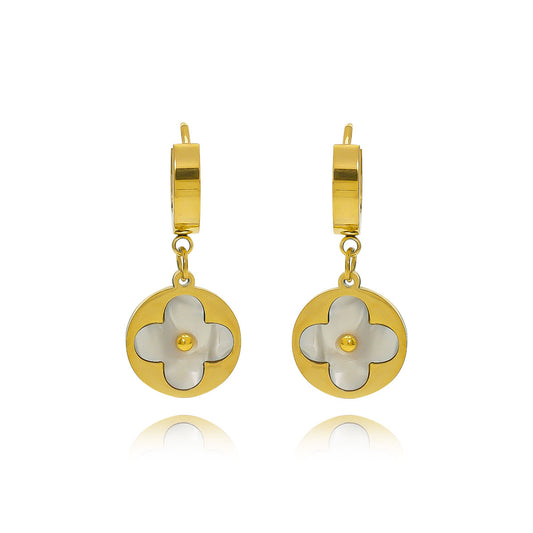 Boucles d’oreilles Louis Vuitton doré