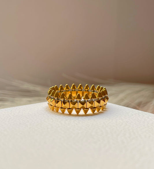 Bague Cartier Clash doré