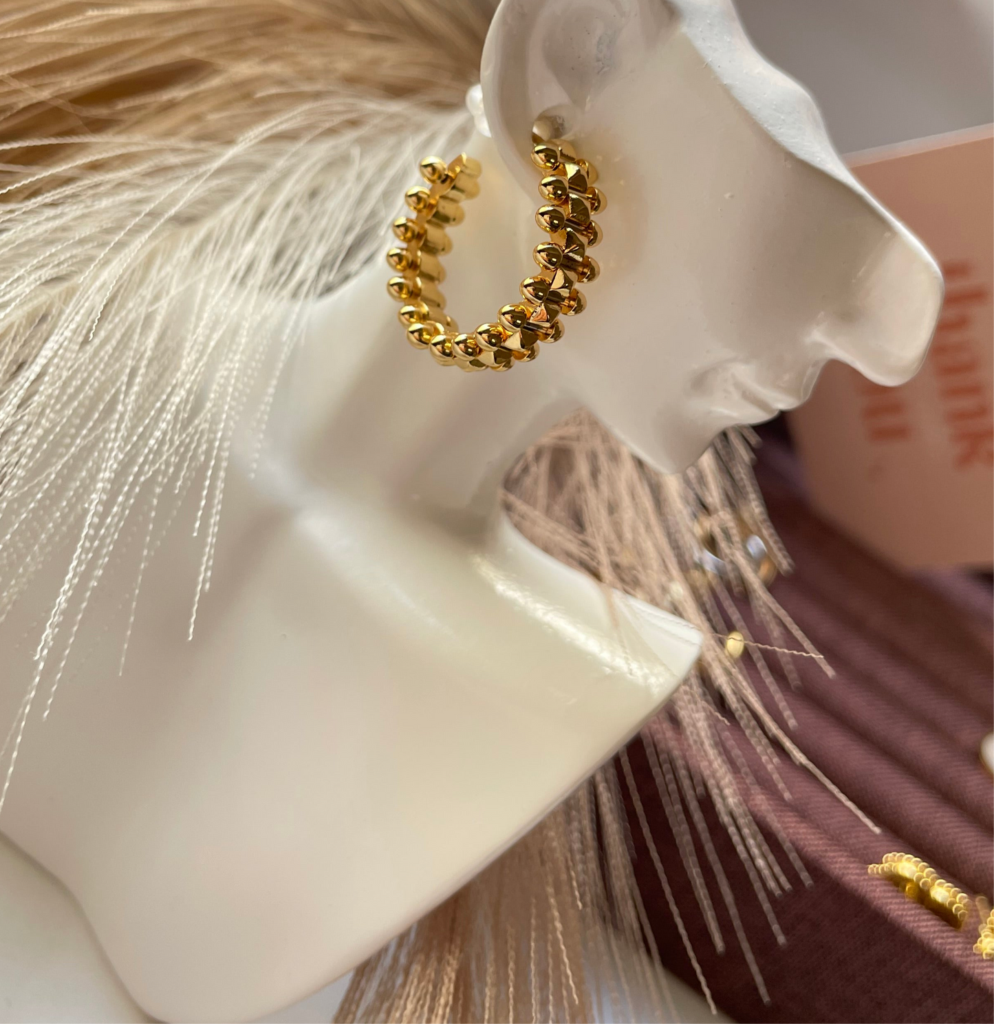 Boucles d’oreilles Cartier Clash doré