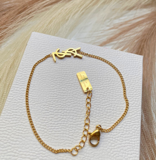 Gourmette Yves saint laurent YSL