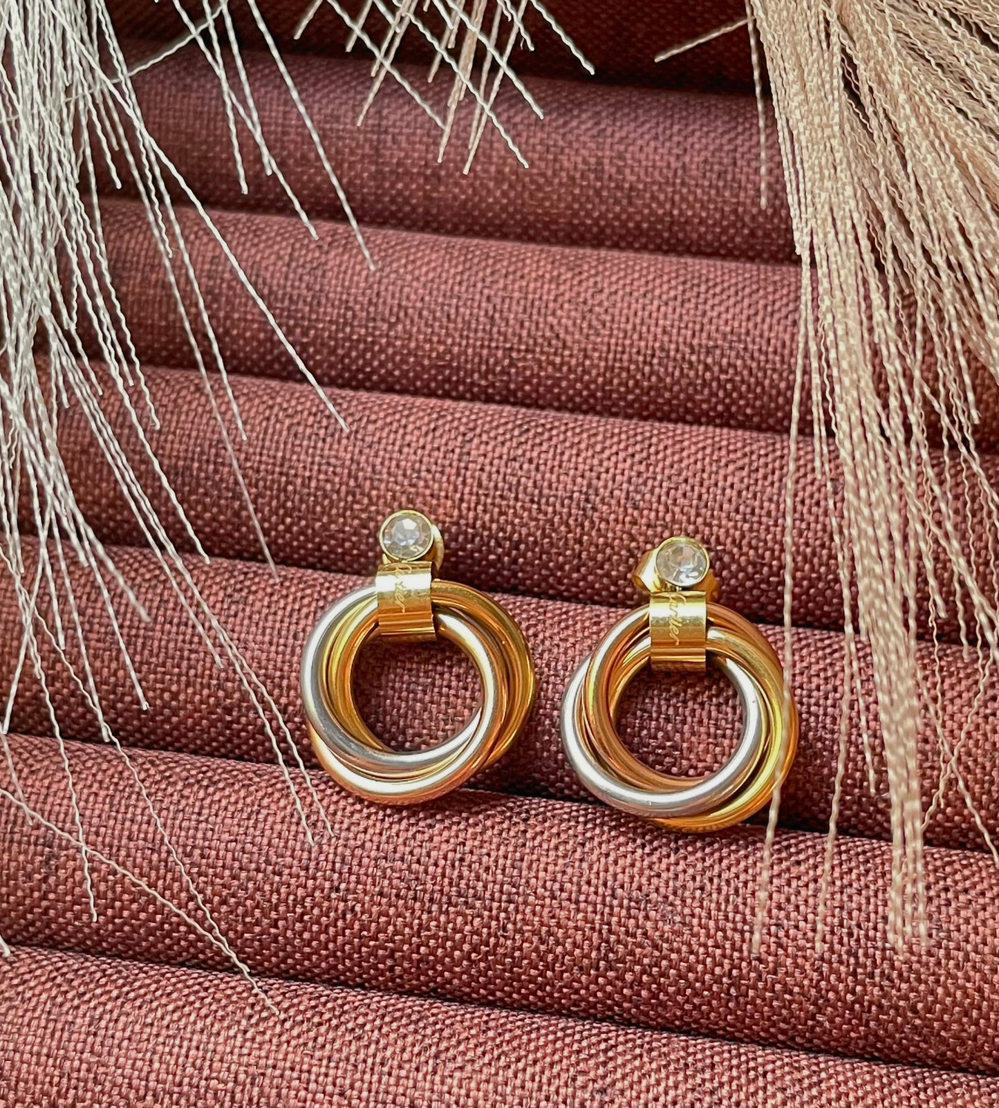 Boucles d’oreilles Cartier Trinity